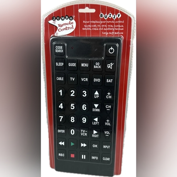 Buzzy Jumbo Other - NWT Buzzy Jumbo TV remote Control